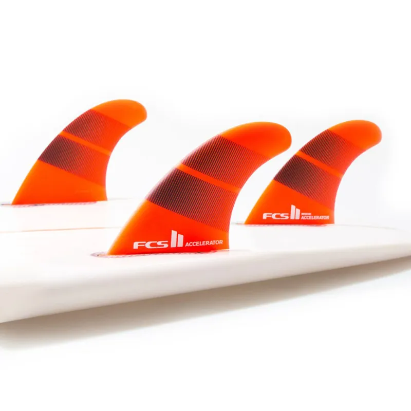 FCS II Accelerator Neo Glass Tri Fin Set-1